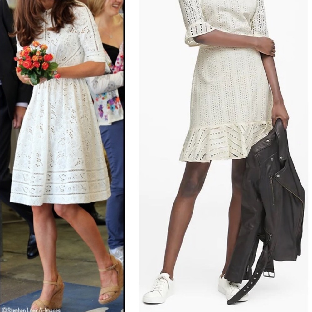 Banana Republic Eyelet Dress